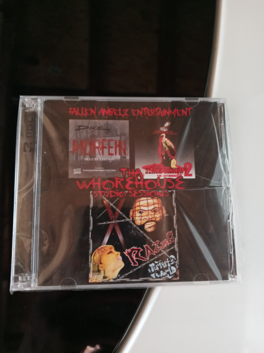 CLEARANCE - Dice "Black Monday 2 ep, Dice "Morfein,Razzaq "Perverts World" Double CD