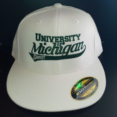 PREORDER - University of Michigan Streets Fitted Hat (Releases Sept 12, 2020)